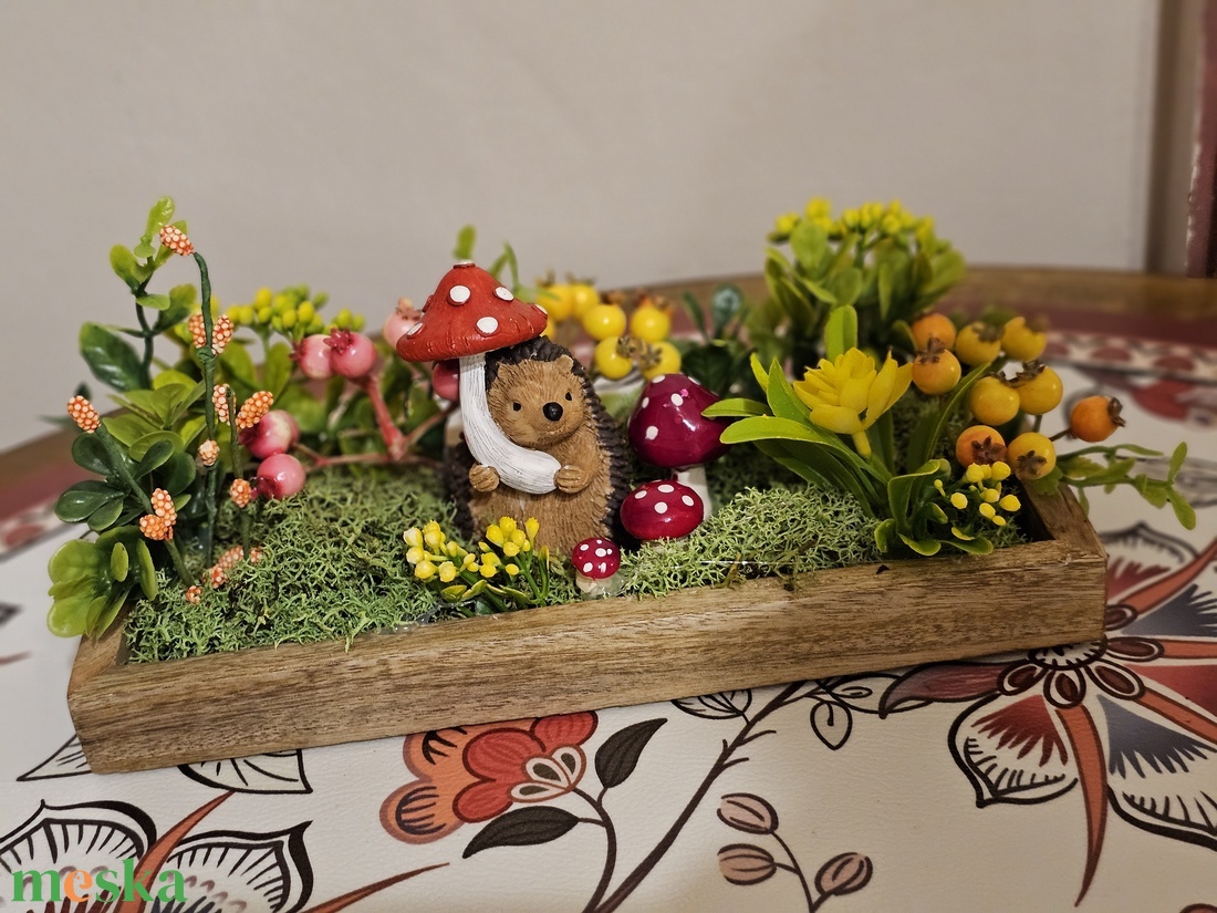Tavaszi asztaldísz  - otthon & életmód - dekoráció - asztal és polc dekoráció - asztaldísz - Meska.hu