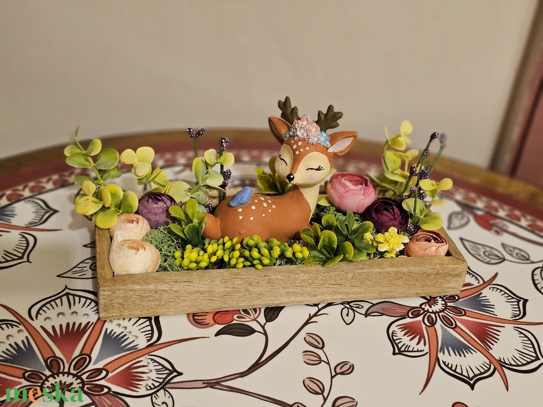 Tavaszi asztaldísz  - otthon & életmód - dekoráció - asztal és polc dekoráció - asztaldísz - Meska.hu