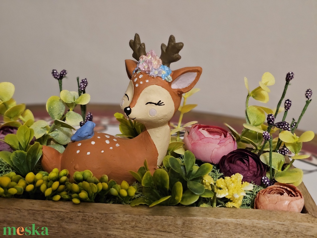 Tavaszi asztaldísz  - otthon & életmód - dekoráció - asztal és polc dekoráció - asztaldísz - Meska.hu