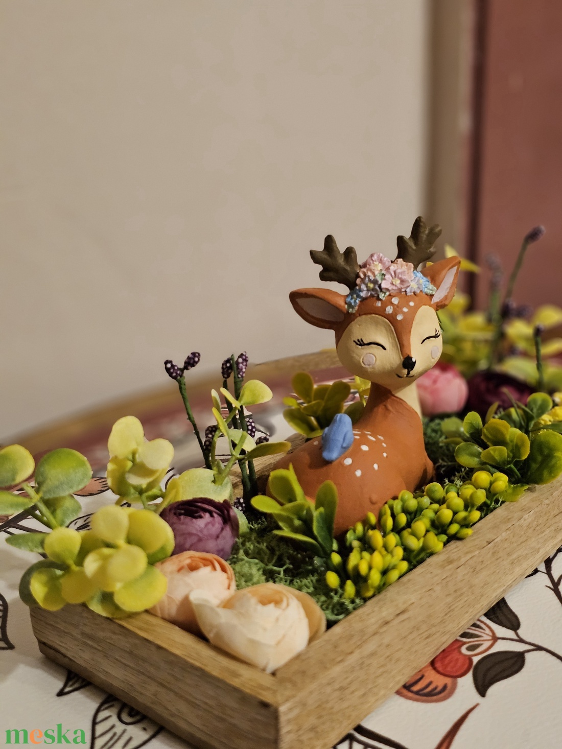 Tavaszi asztaldísz  - otthon & életmód - dekoráció - asztal és polc dekoráció - asztaldísz - Meska.hu