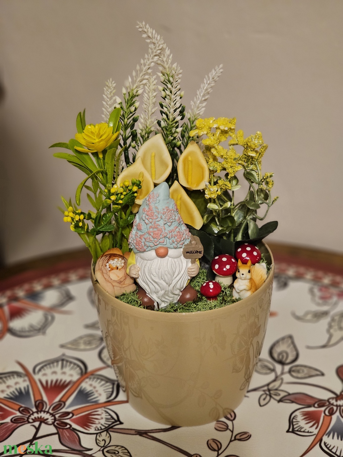 Asztaldísz tavaszra - otthon & életmód - dekoráció - asztal és polc dekoráció - asztaldísz - Meska.hu