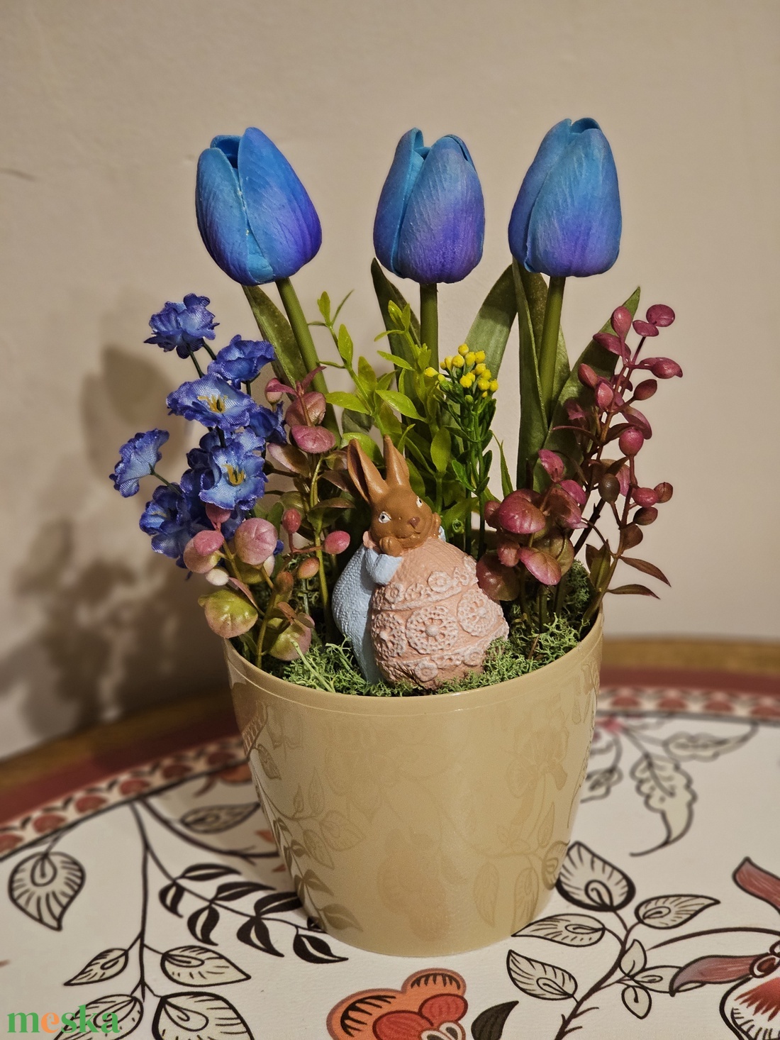 Asztaldísz tavaszra - otthon & életmód - dekoráció - asztal és polc dekoráció - asztaldísz - Meska.hu