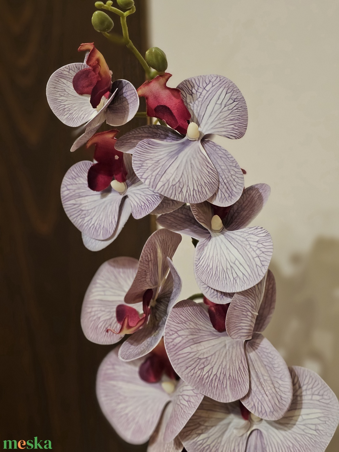 Orchidea -gondozásmentes  - otthon & életmód - virágdekoráció - virágdíszek - asztali virágdísz - Meska.hu