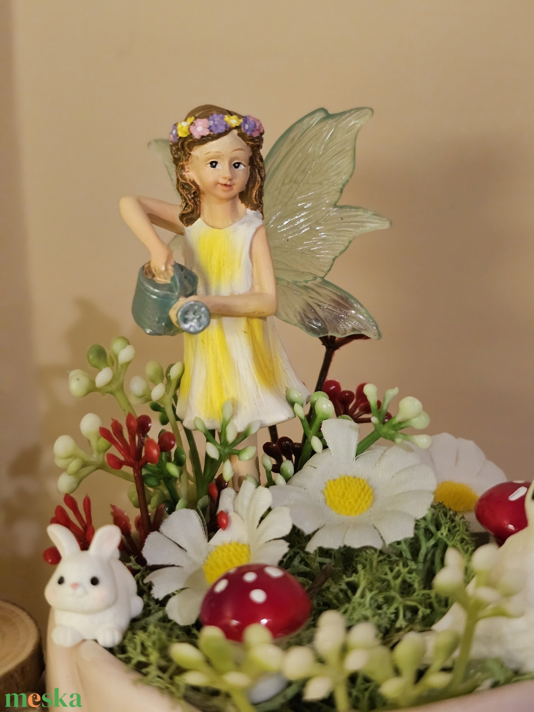 Tündérkert dekoráció  - otthon & életmód - dekoráció - asztal és polc dekoráció - asztaldísz - Meska.hu