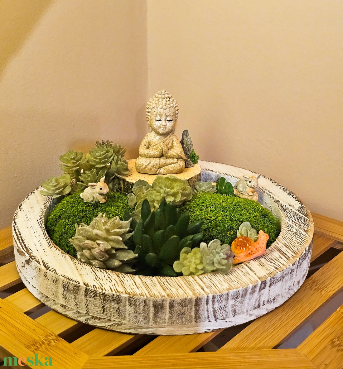 Buddha Oázisa  - otthon & életmód - dekoráció - asztal és polc dekoráció - asztaldísz - Meska.hu