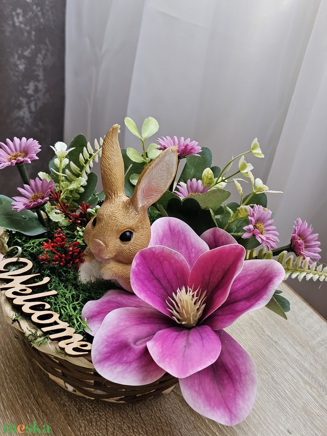 Asztaldísz tavaszra - otthon & életmód - dekoráció - asztal és polc dekoráció - asztaldísz - Meska.hu