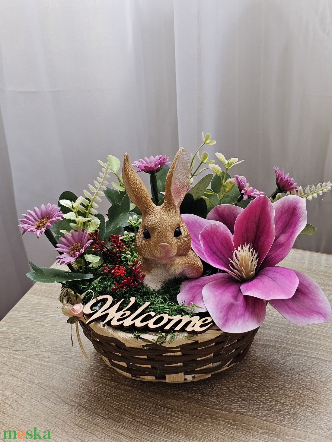 Asztaldísz tavaszra - otthon & életmód - dekoráció - asztal és polc dekoráció - asztaldísz - Meska.hu