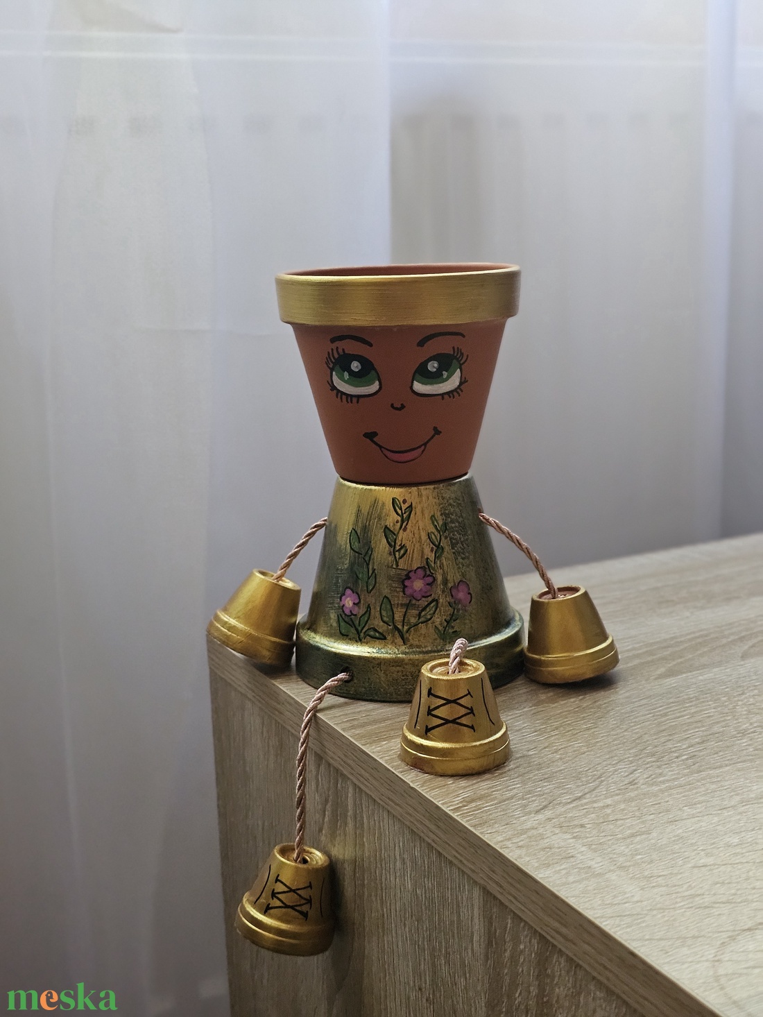 Cserépbaba  - otthon & életmód - ház & kert - cserépbaba - Meska.hu