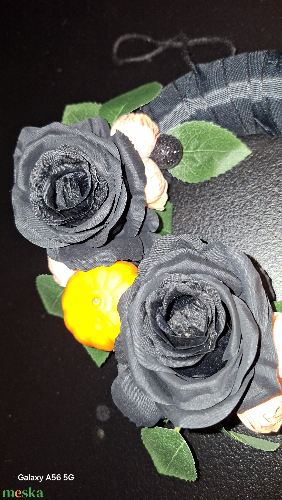 Halloweeni koszorú  - otthon & életmód - dekoráció - virágdísz és tartó - koszorú - Meska.hu Halloweeni koszorú  - otthon & életmód - dekoráció - virágdísz és tartó - koszorú - Meska.hu