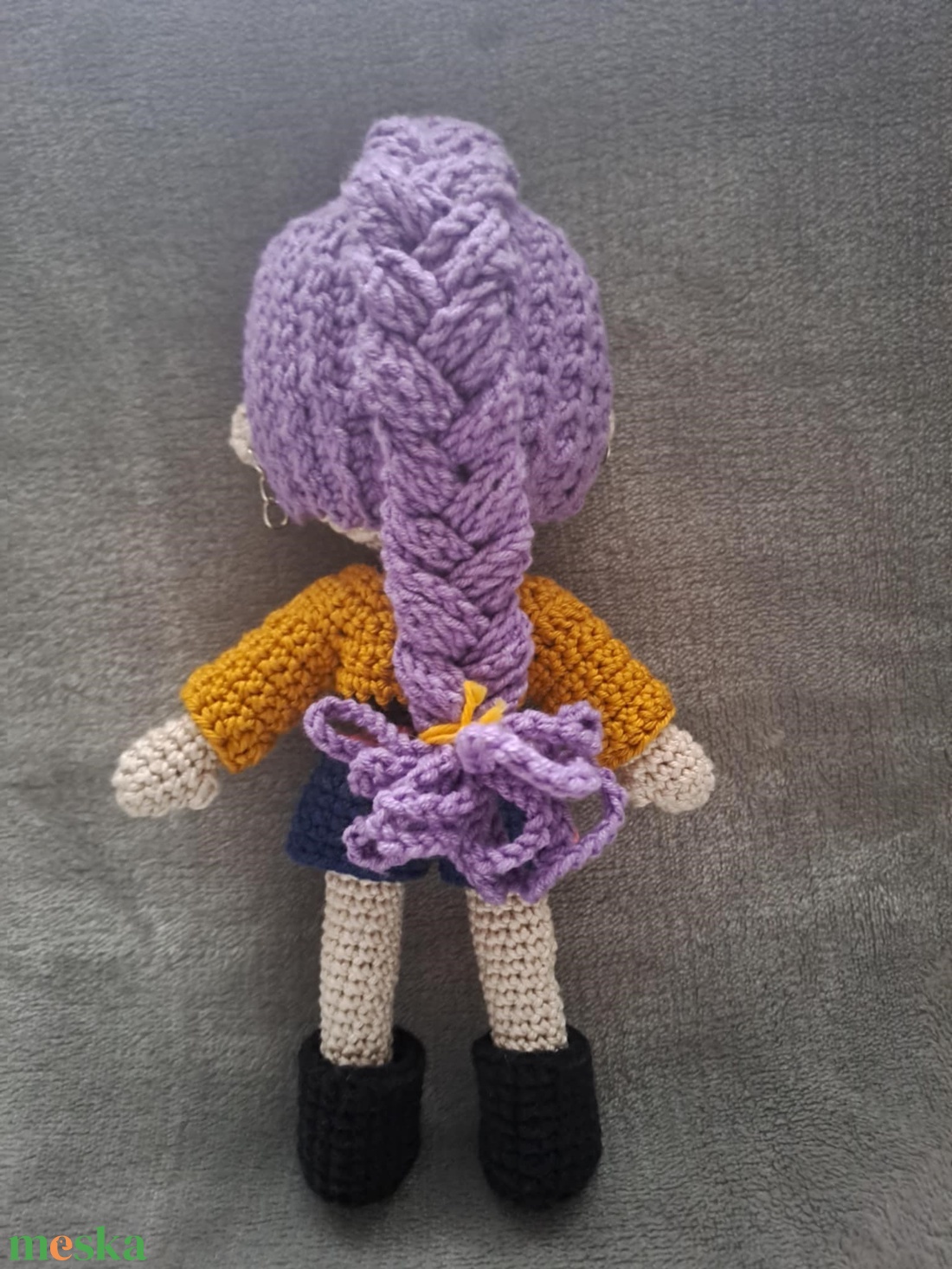 Kpop démonvadászok, Rumi horgolt baba - játék & sport - baba & babaház - öltöztethető baba - Meska.hu