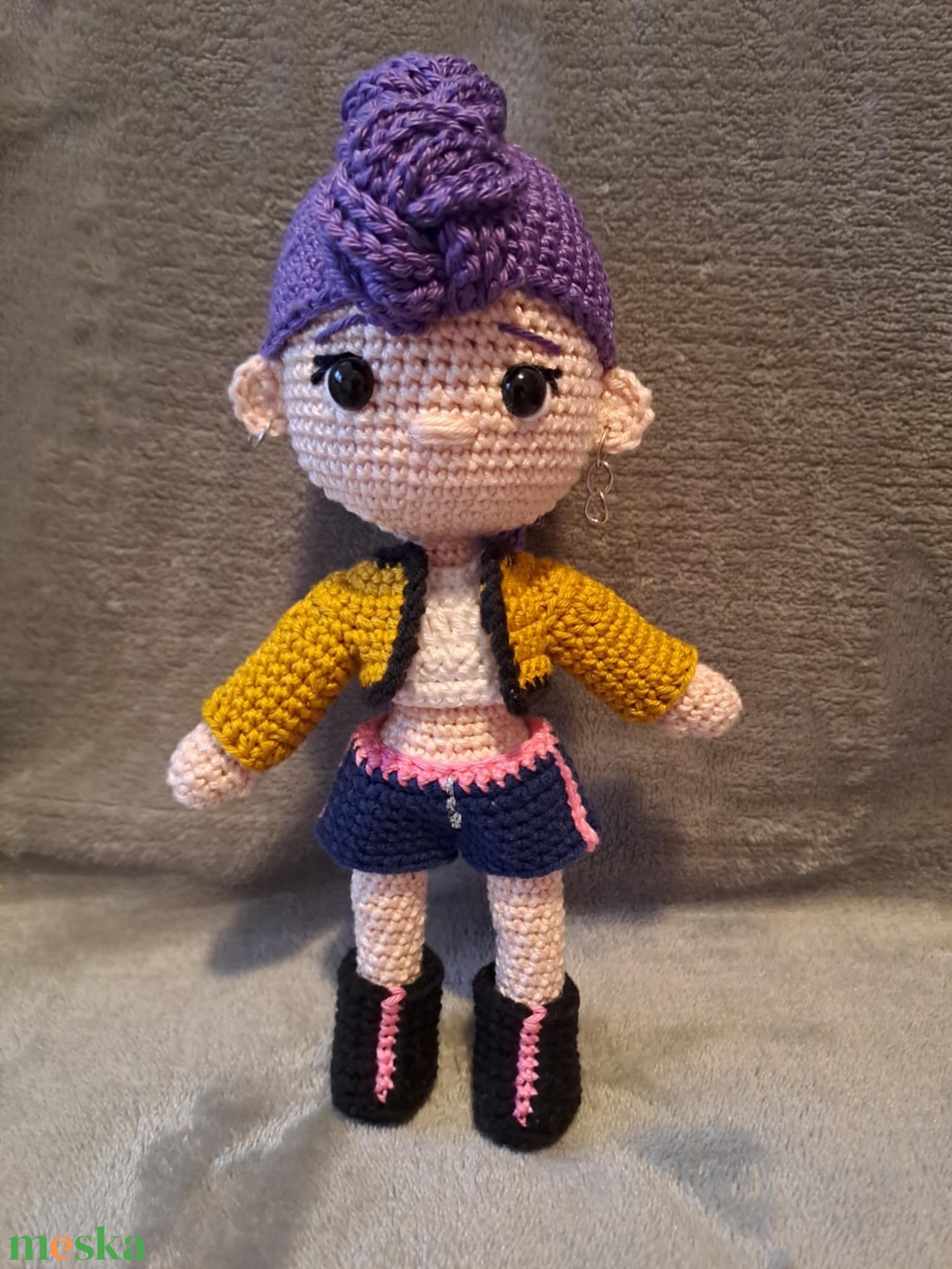 K-pop démonvadászok, Rumi baba - játék & sport - baba & babaház - öltöztethető baba - Meska.hu