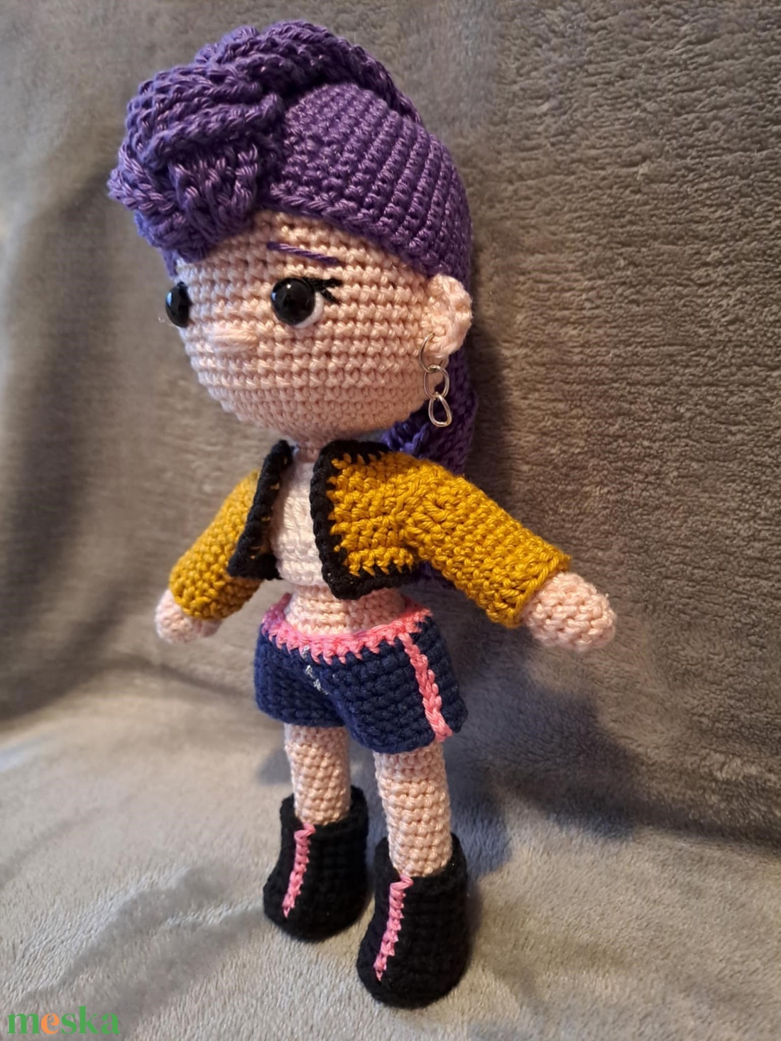 K-pop démonvadászok, Rumi baba - játék & sport - baba & babaház - öltöztethető baba - Meska.hu