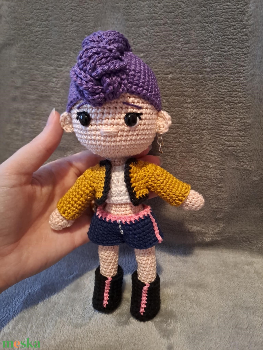 K-pop démonvadászok, Rumi baba - játék & sport - baba & babaház - öltöztethető baba - Meska.hu