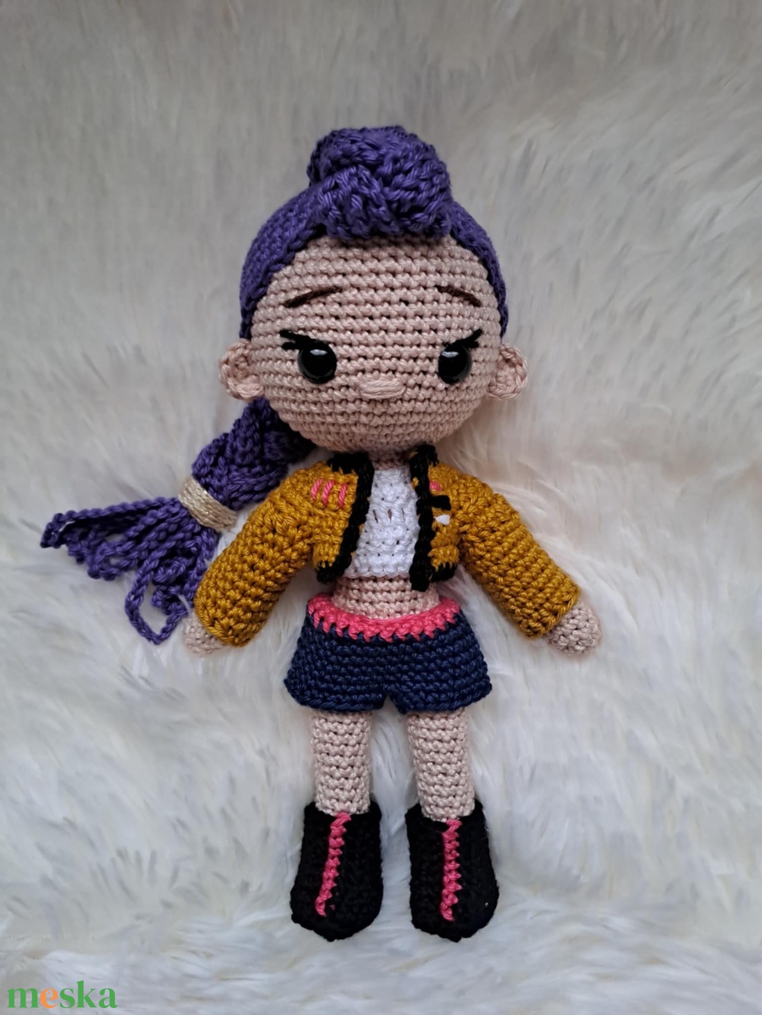 K-pop démonvadászok, Rumi baba, öltöztethető - játék & sport - baba & babaház - öltöztethető baba - Meska.hu