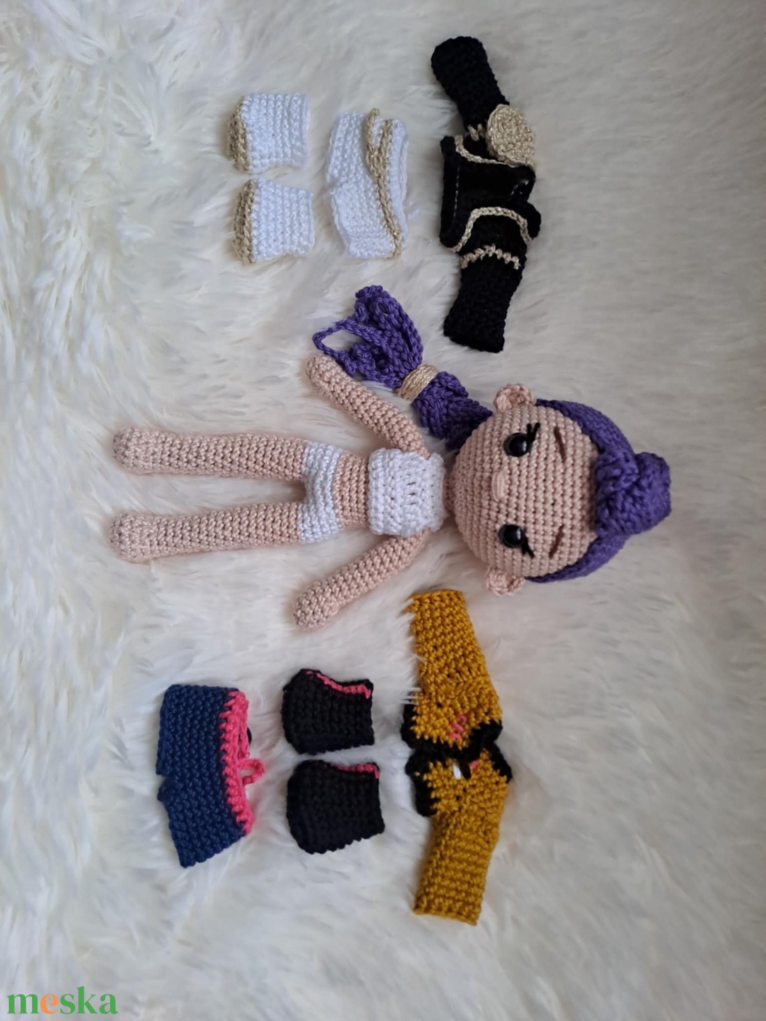 K-pop démonvadászok, Rumi baba, öltöztethető - játék & sport - baba & babaház - öltöztethető baba - Meska.hu