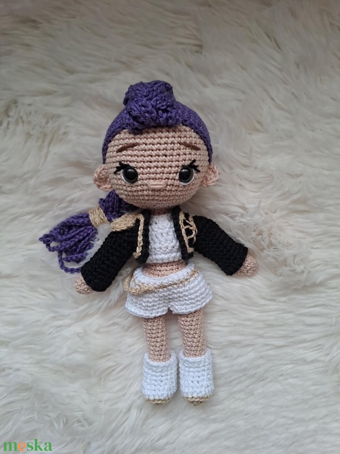 K-pop démonvadászok, Rumi baba, öltöztethető - játék & sport - baba & babaház - öltöztethető baba - Meska.hu