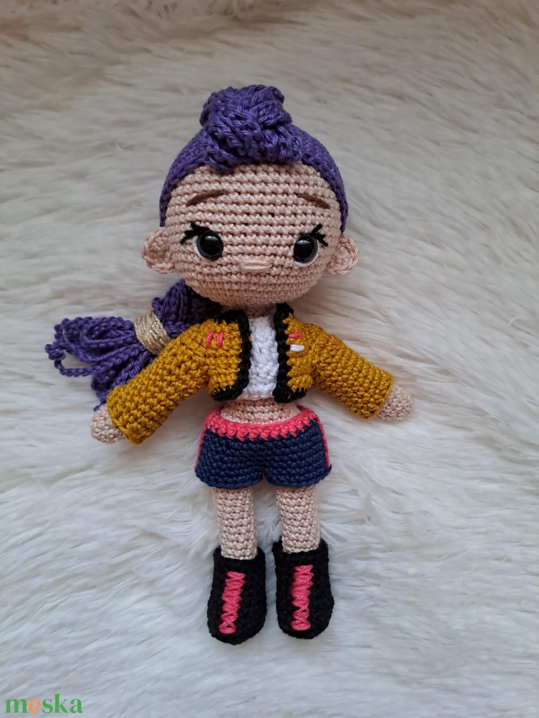 K-pop démonvadászok, Rumi baba, öltöztethető - játék & sport - baba & babaház - öltöztethető baba - Meska.hu