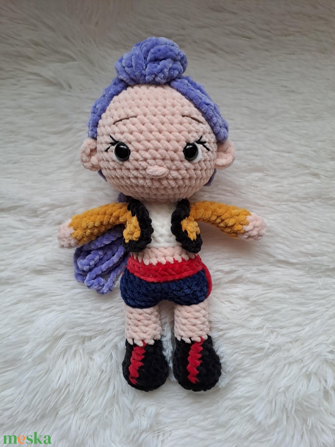 K-pop démonvadászok, Rumi plüss baba - játék & sport - plüssállat & játékfigura - plüss mesefigurák - Meska.hu