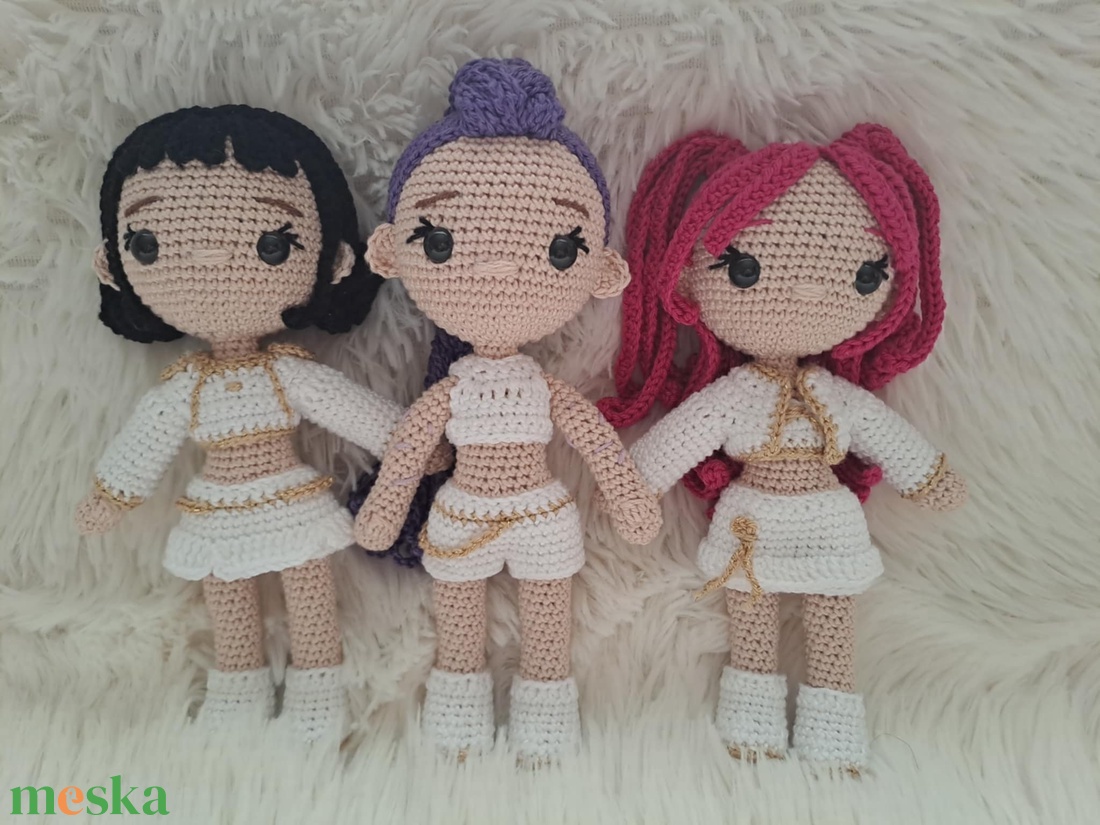 K-pop démonvadászok, csapatban - játék & sport - baba & babaház - baba - Meska.hu