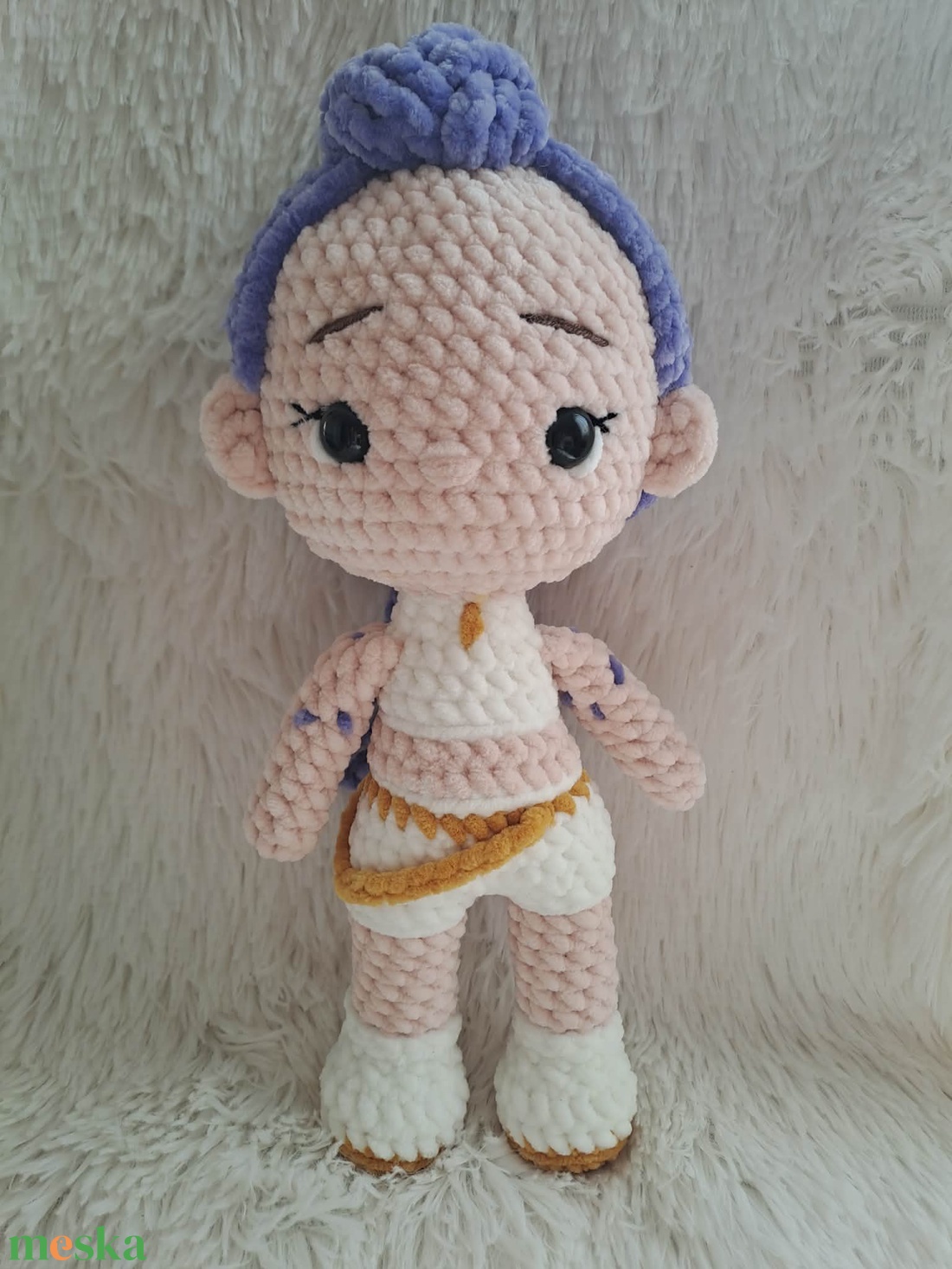 K-pop démonvadászok, Rumi plüss baba - játék & sport - plüssállat & játékfigura - plüss mesefigurák - Meska.hu