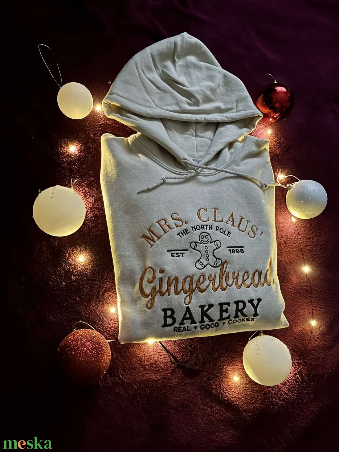 Gingerbread karácsonyi pulóver - karácsony - karácsonyi ruházat - karácsonyi póló & pulcsi - Meska.hu
