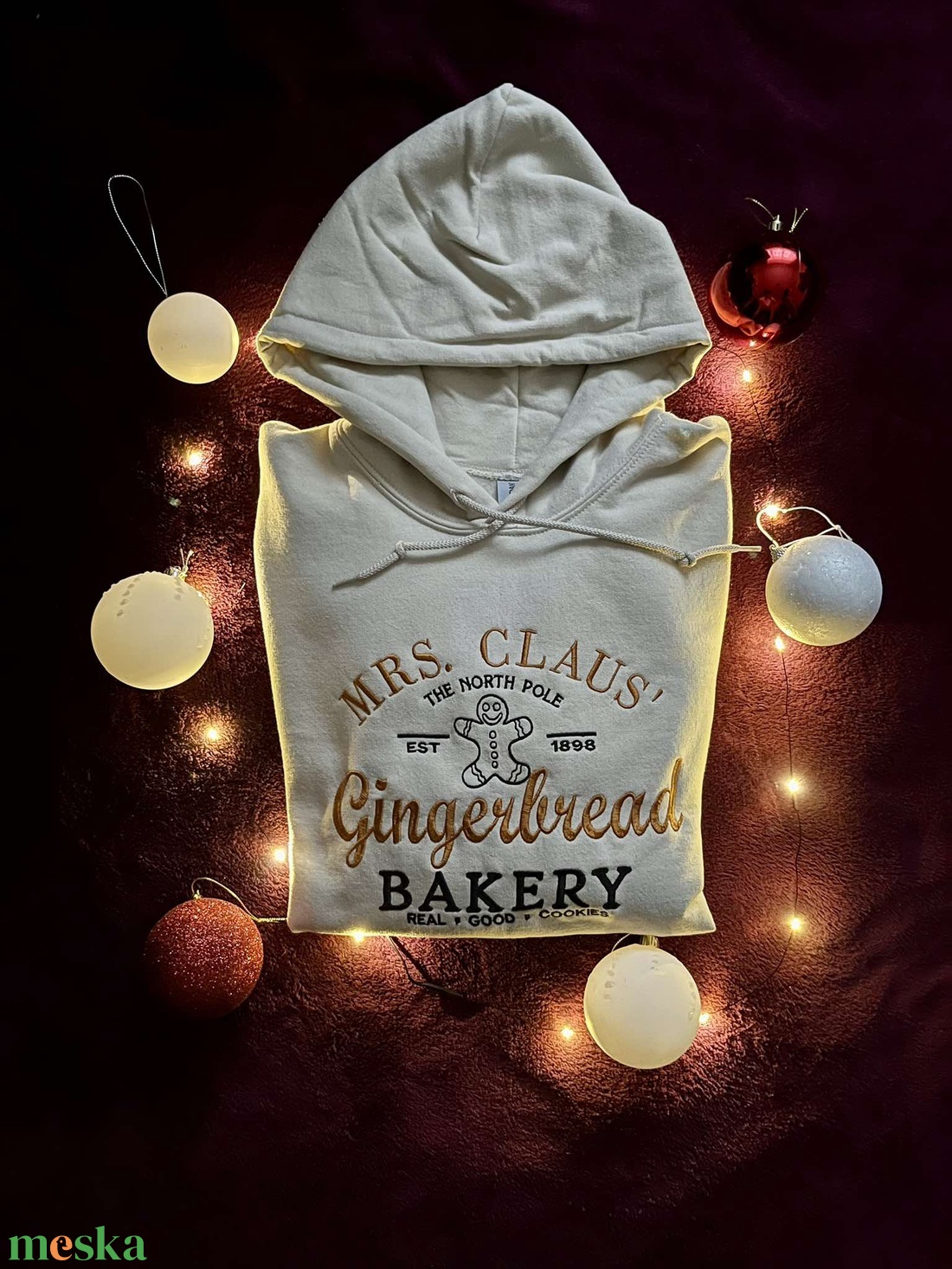 Gingerbread karácsonyi pulóver - karácsony - karácsonyi ruházat - karácsonyi póló & pulcsi - Meska.hu