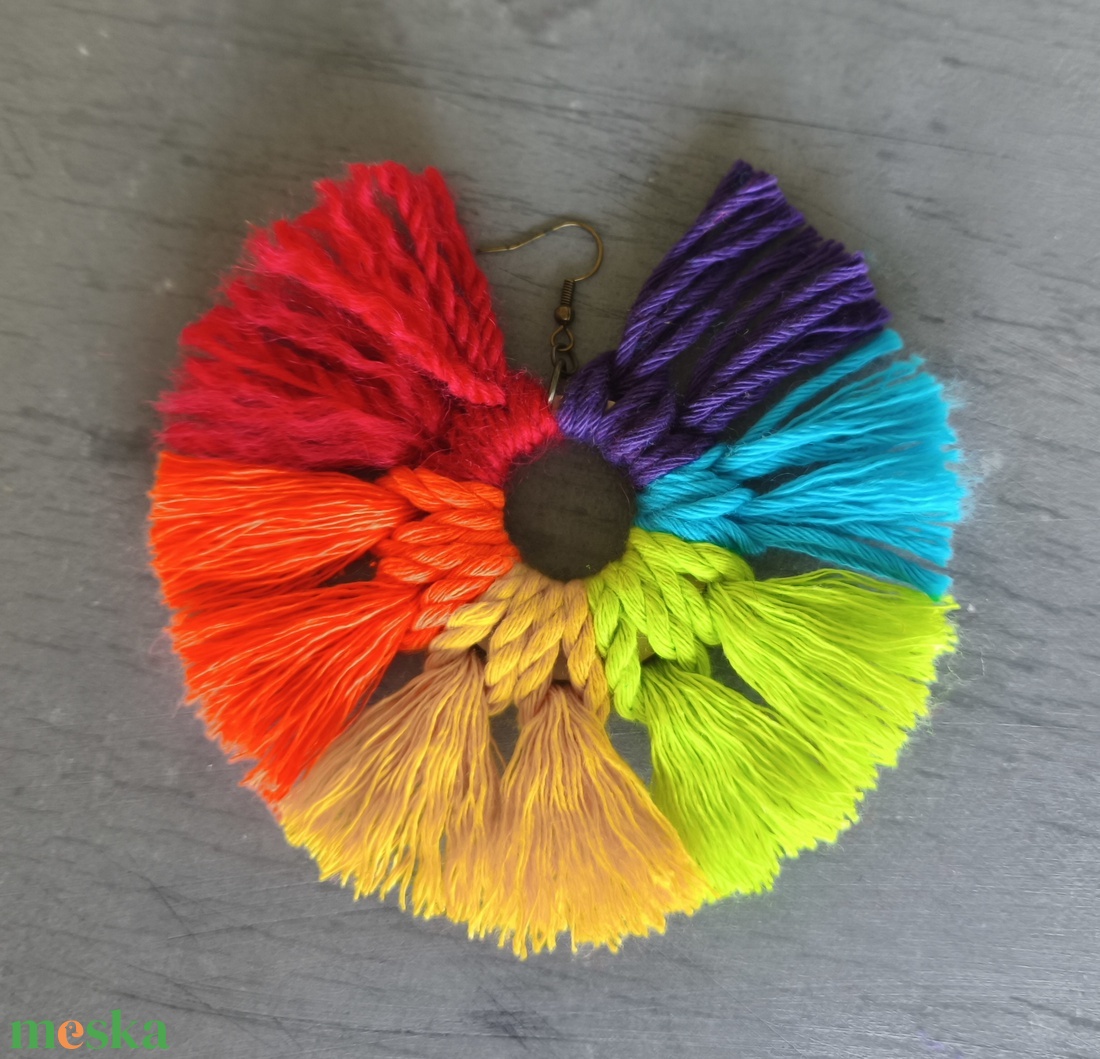 Pride szivárvány fulbevalo - ékszer - fülbevaló - karika fülbevaló - Meska.hu Pride szivárvány fulbevalo - ékszer - fülbevaló - karika fülbevaló - Meska.hu