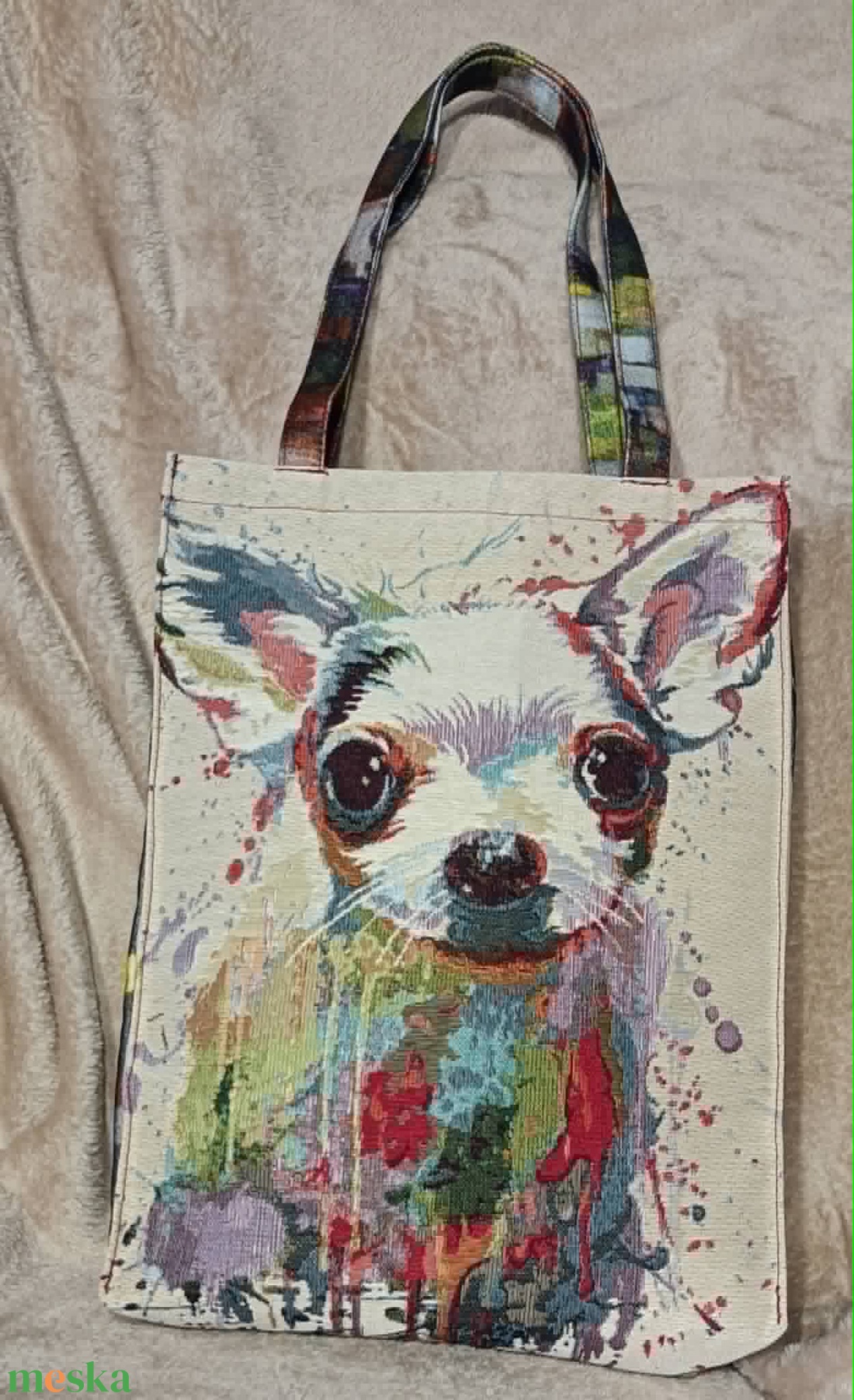 Chivava color shopper - táska & tok - bevásárlás & shopper táska - shopper, textiltáska, szatyor - Meska.hu