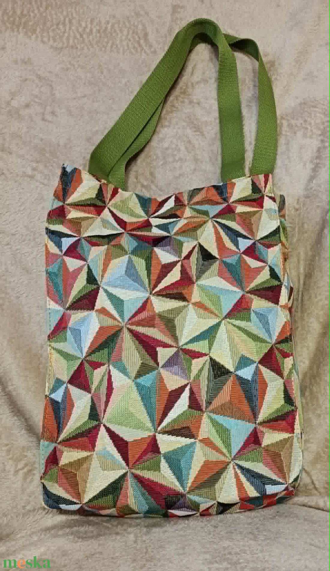 GÚLA color shopper - táska & tok - bevásárlás & shopper táska - shopper, textiltáska, szatyor - Meska.hu