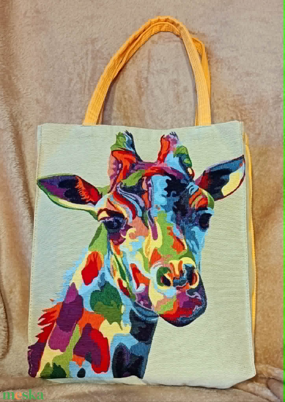 ZSIRÁF shopper - táska & tok - bevásárlás & shopper táska - shopper, textiltáska, szatyor - Meska.hu