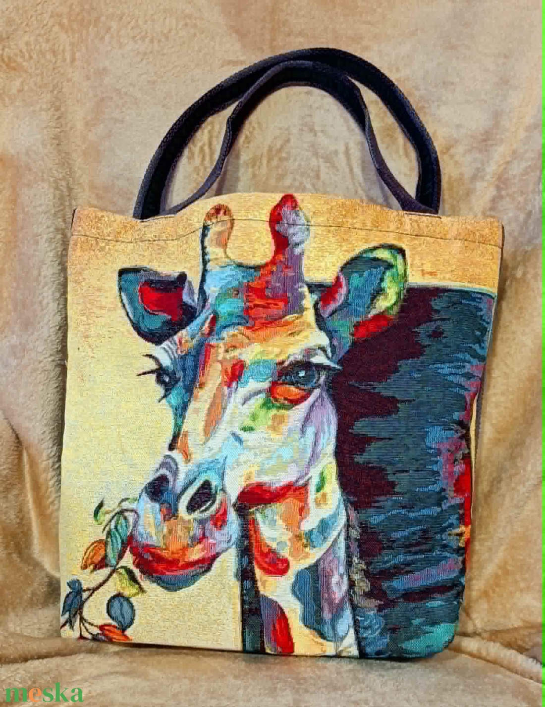 ZSIRÁF shopper - táska & tok - bevásárlás & shopper táska - shopper, textiltáska, szatyor - Meska.hu