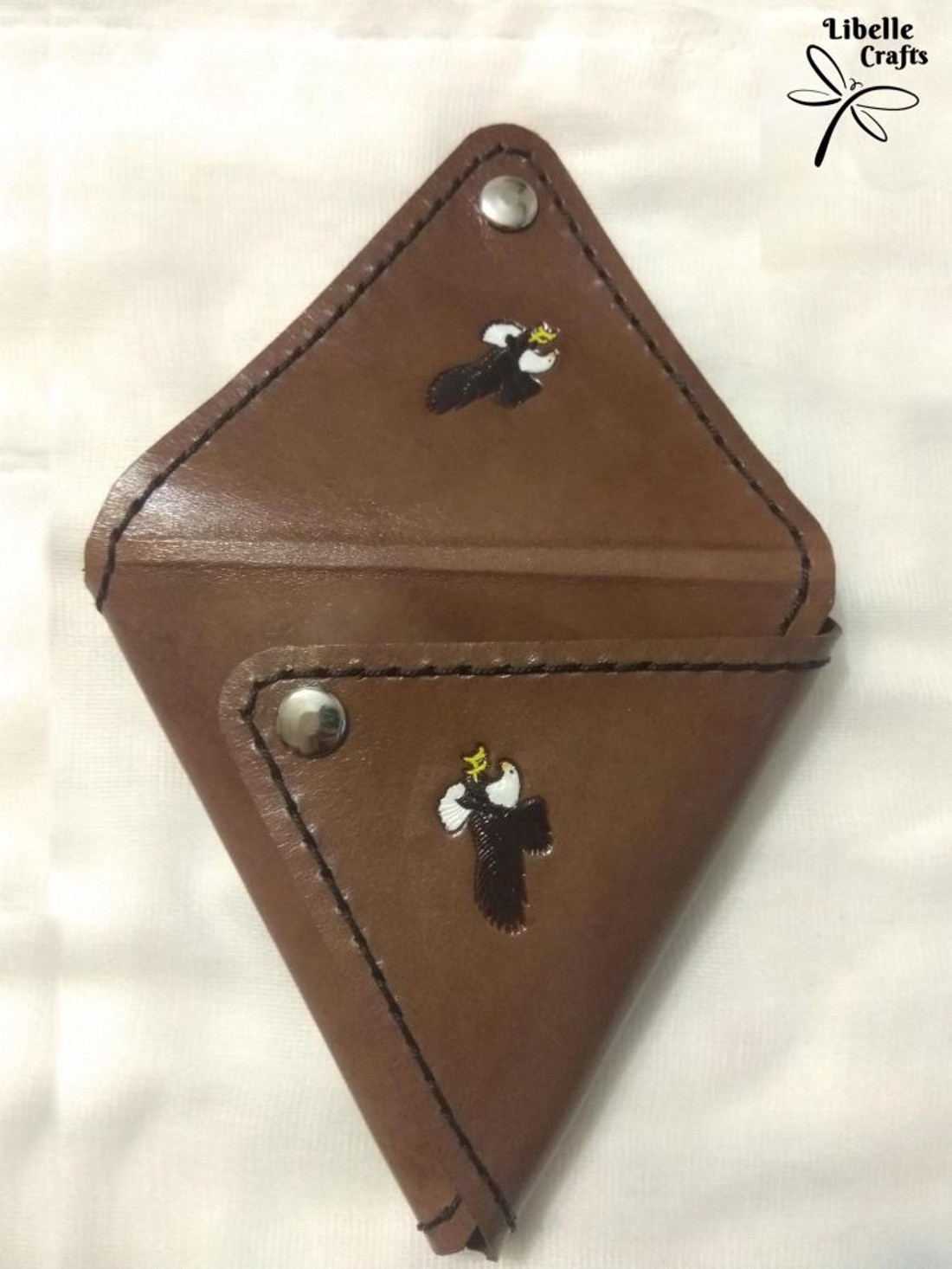 Háromszög alakú pénztárca - táska & tok - pénztárca & más tok - pénztárca - Meska.hu