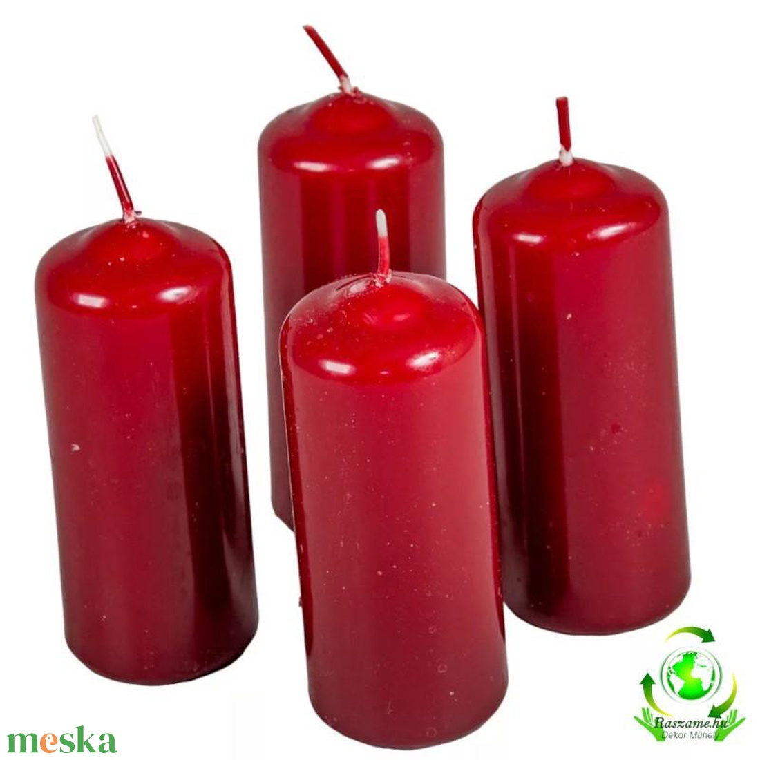 Mártott henger gyertya 40x100 mm - bordó - kellékek & szerszámok - dekorációs kellékek - dekorációs gyertya - Meska.hu Mártott henger gyertya 40x100 mm - bordó - kellékek & szerszámok - dekorációs kellékek - dekorációs gyertya - Meska.hu