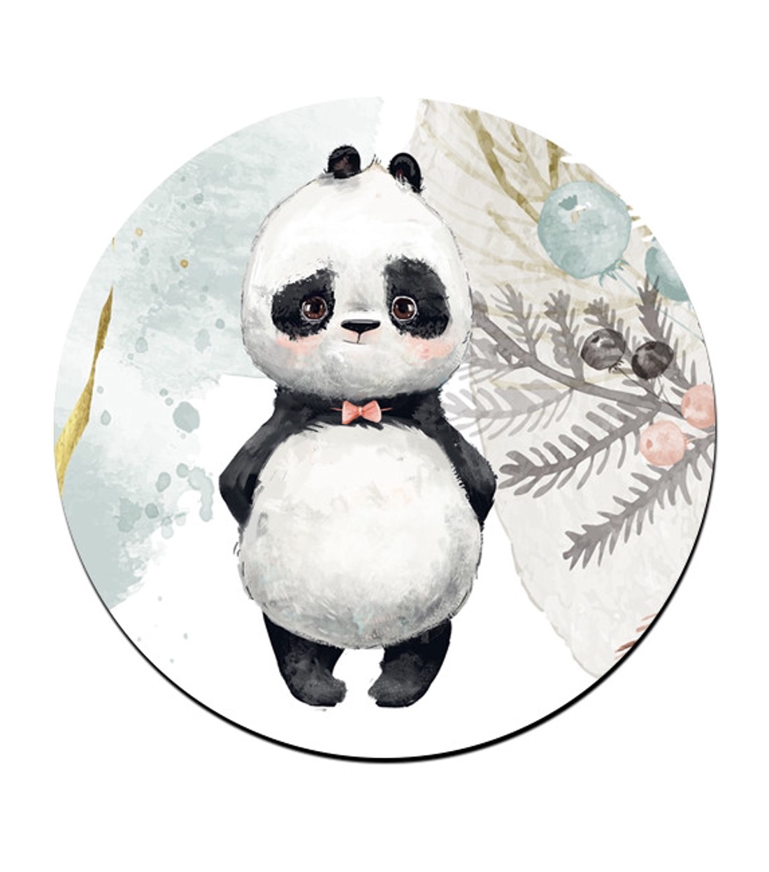 Édes kis Panda mintás bögre alátét -  - Meska.hu