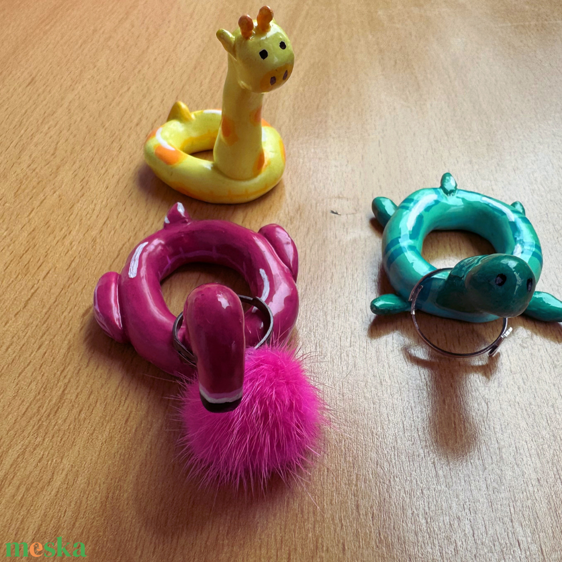 Flamingó gumimatrac gyűrűtartó - ékszer - ékszertartó - ékszertartó állvány - Meska.hu Flamingó gumimatrac gyűrűtartó - ékszer - ékszertartó - ékszertartó állvány - Meska.hu