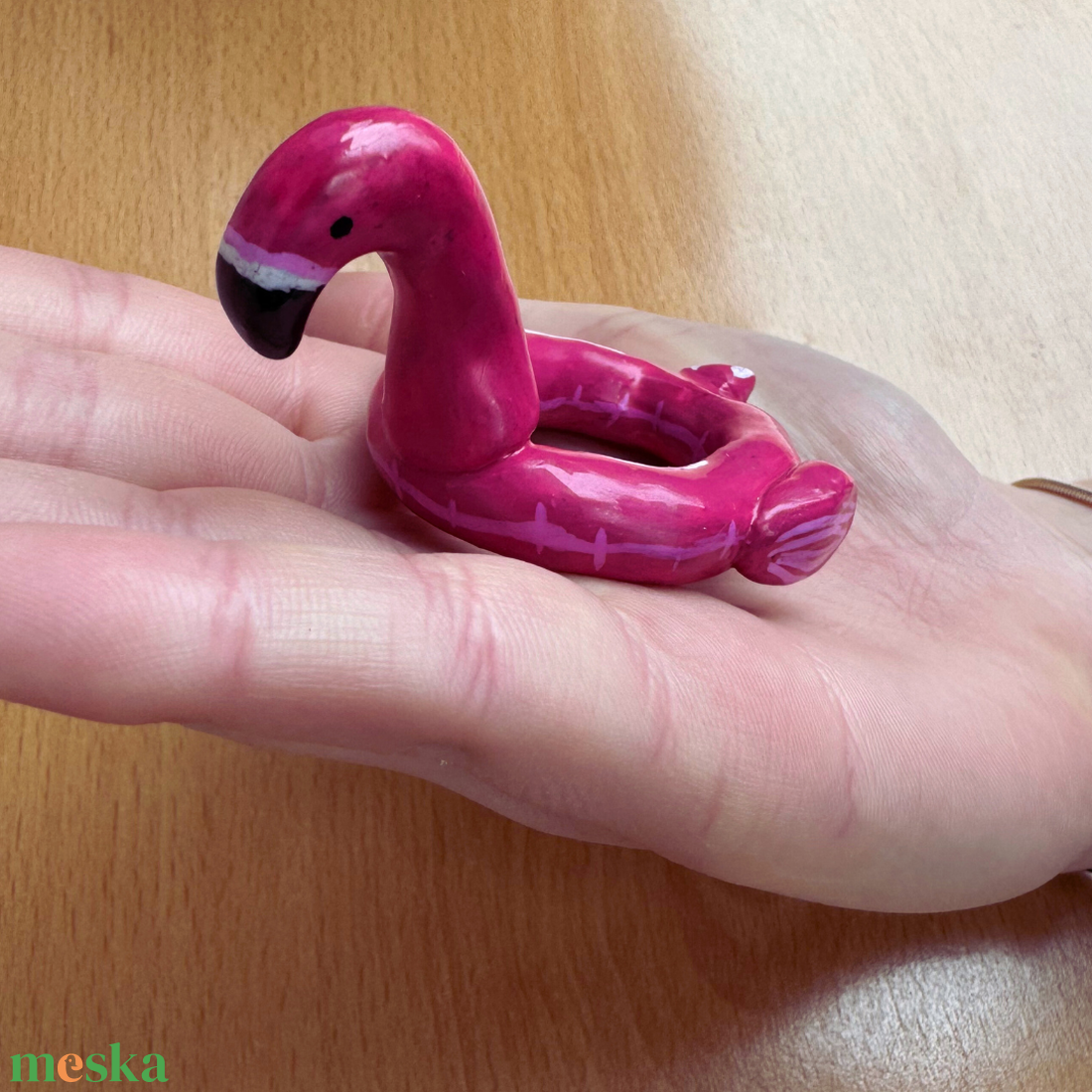 Flamingó gumimatrac gyűrűtartó - ékszer - ékszertartó - ékszertartó állvány - Meska.hu Flamingó gumimatrac gyűrűtartó - ékszer - ékszertartó - ékszertartó állvány - Meska.hu