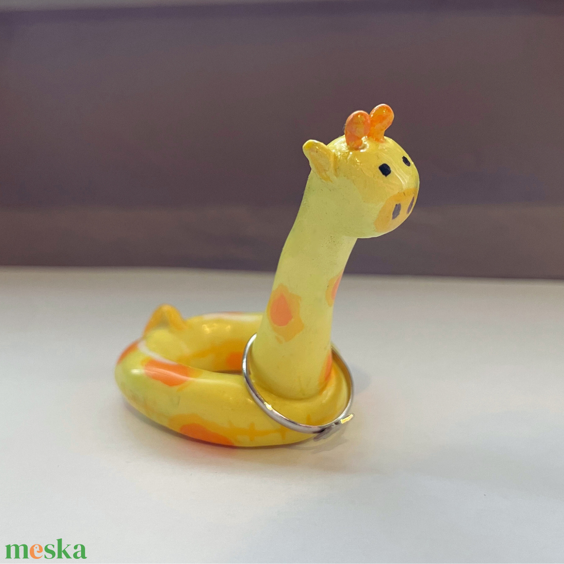 Zsiráf gumimatrac gyűrűtartó - ékszer - ékszertartó - ékszertartó állvány - Meska.hu Zsiráf gumimatrac gyűrűtartó - ékszer - ékszertartó - ékszertartó állvány - Meska.hu
