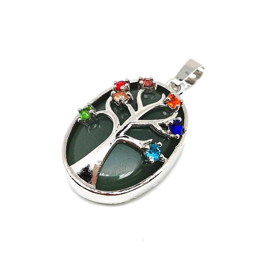 Ovális medál fém fa str szines Aventurin 2x3cm - ékszer - nyaklánc - medál - Meska.hu Ovális medál fém fa str szines Aventurin 2x3cm - ékszer - nyaklánc - medál - Meska.hu