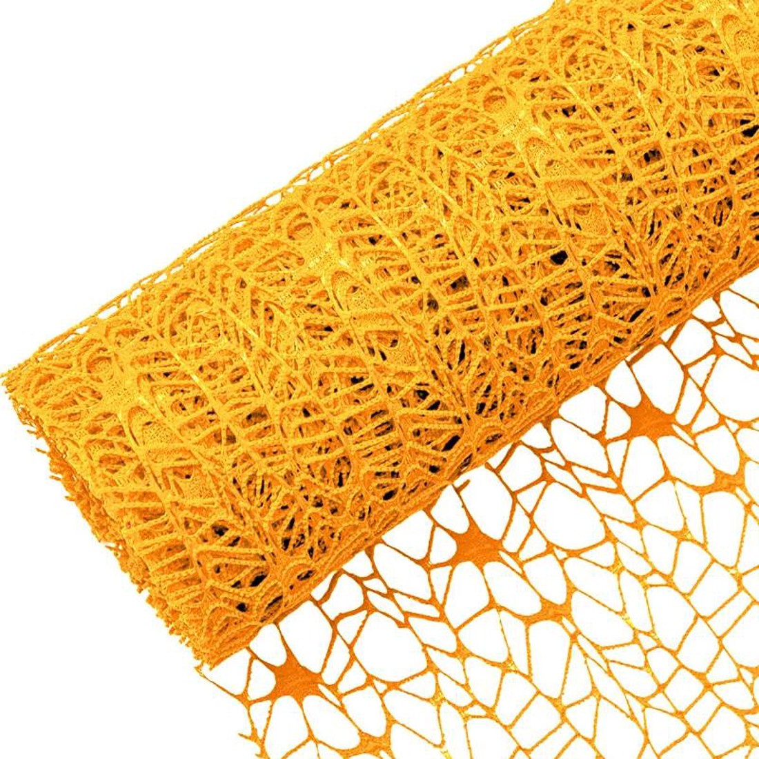 Star net - sötét sárga - kellékek & szerszámok - dekorációs kellékek - Meska.hu