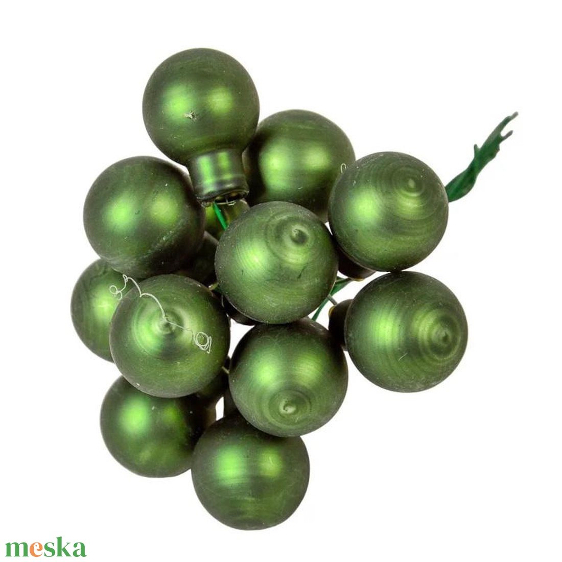 Üveggömb pick 2 cm - fenyő zöld- matt 12 db - kellékek & szerszámok - dekorációs kellékek - üveggömb pick - Meska.hu Üveggömb pick 2 cm - fenyő zöld- matt 12 db - kellékek & szerszámok - dekorációs kellékek - üveggömb pick - Meska.hu