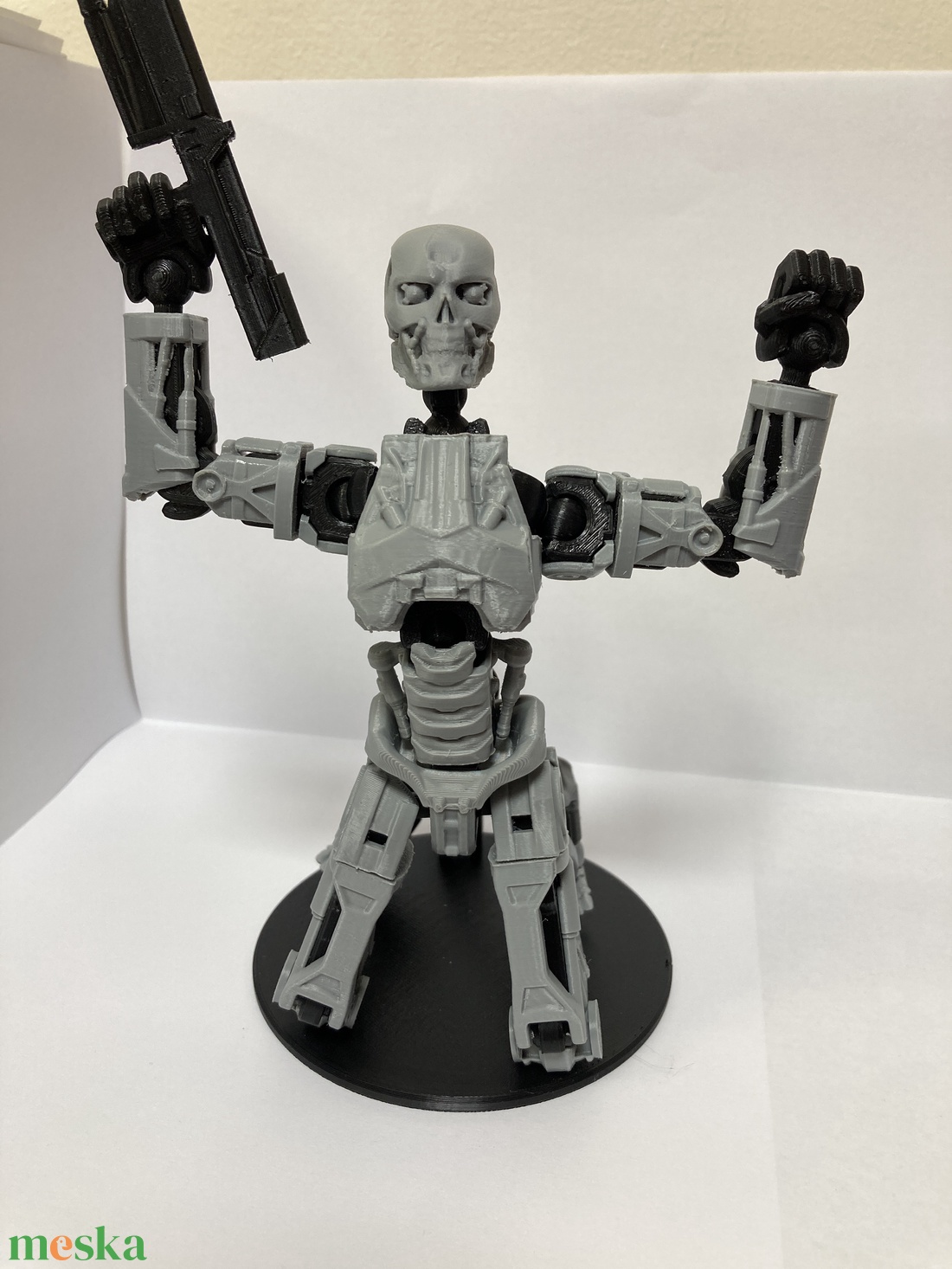 3D nyomtatott terminátor figura 23 cm - kellékek & szerszámok - dekorációs kellékek - figurák - Meska.hu 3D nyomtatott terminátor figura 23 cm - kellékek & szerszámok - dekorációs kellékek - figurák - Meska.hu