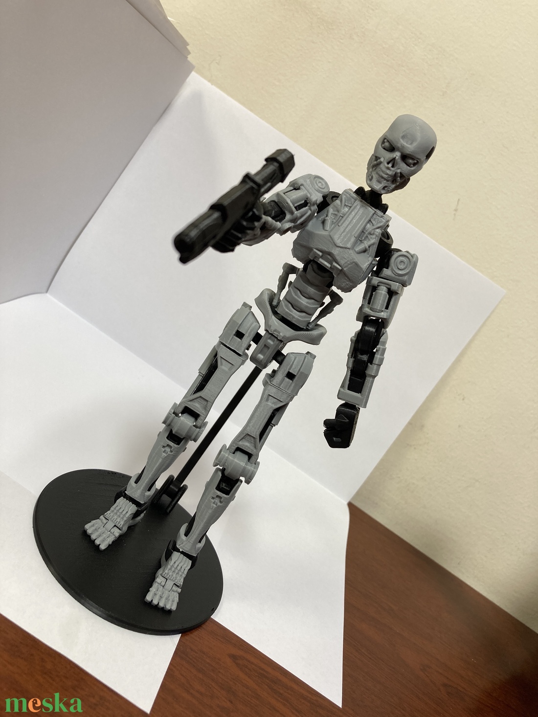 3D nyomtatott terminátor figura 23 cm - kellékek & szerszámok - dekorációs kellékek - figurák - Meska.hu 3D nyomtatott terminátor figura 23 cm - kellékek & szerszámok - dekorációs kellékek - figurák - Meska.hu