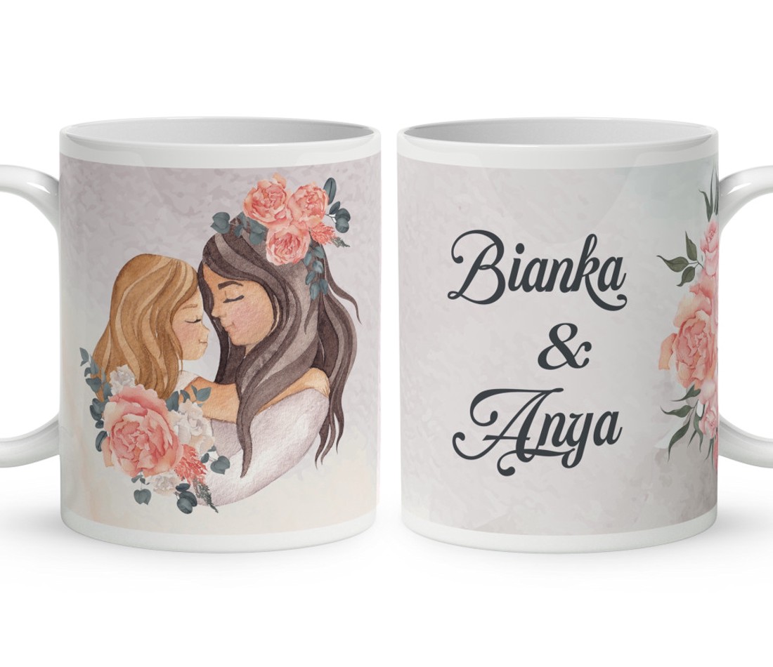 Kérd a neveddel - Szívem Kicsi Lánya mintás bögre - otthon & életmód - konyhafelszerelés, tálalás - tálalás - bögre & csésze - Meska.hu