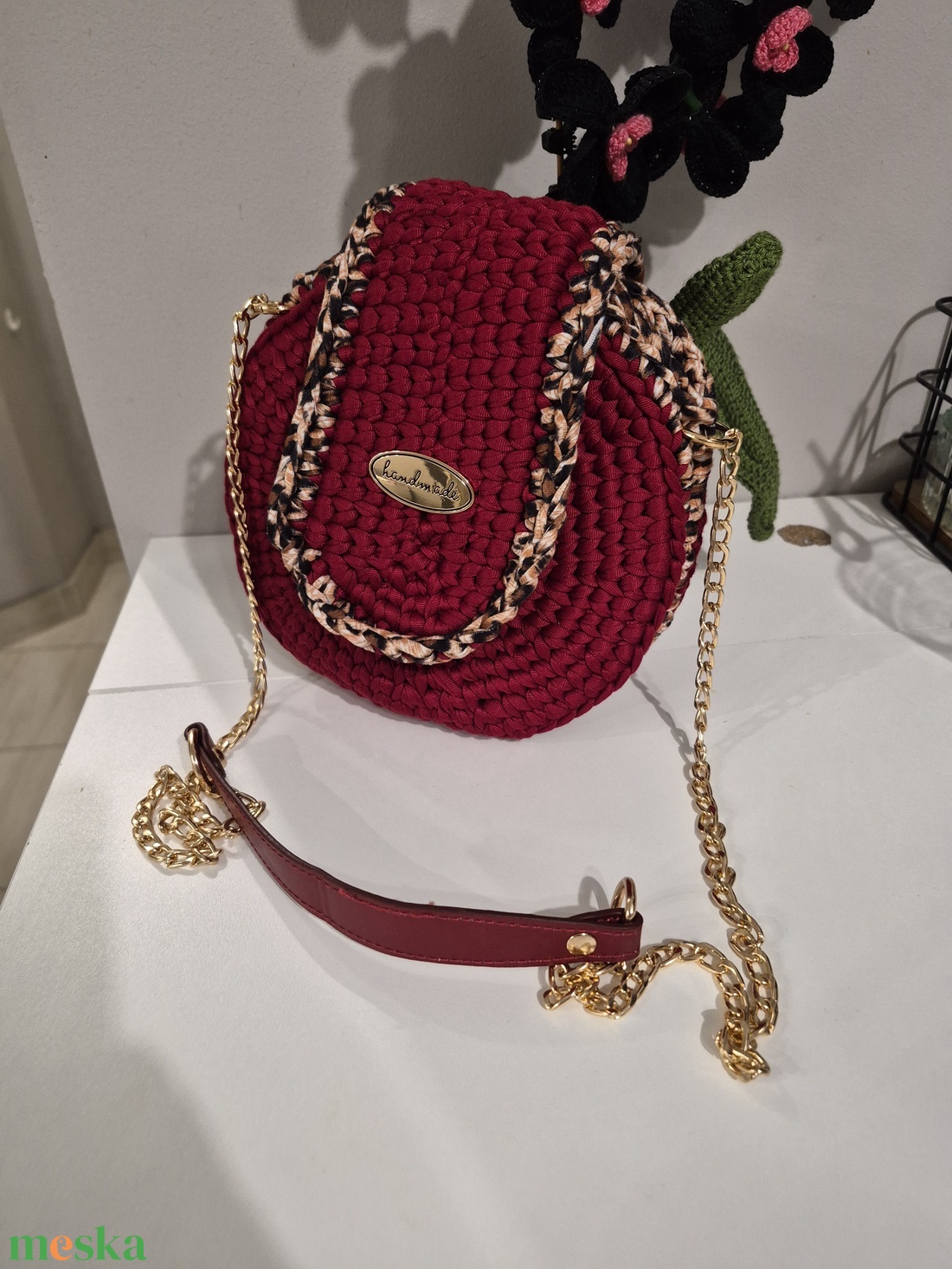 Egyedi horgolt táska - táska & tok - kézitáska & válltáska - alkalmi táska - Meska.hu