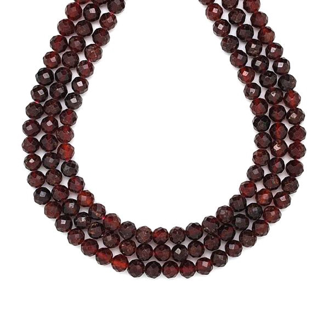 Gránát hessonite gránát füzér (7mm ) - kellékek & szerszámok - ásvány alapanyag - ásványfüzér - Meska.hu