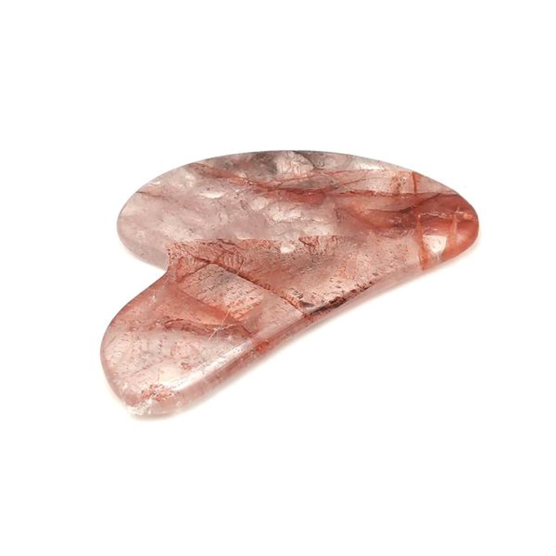 Guasha Hematoid vörös 8x6cm - otthon & életmód - dekoráció - spiritualitás - ásványok - Meska.hu