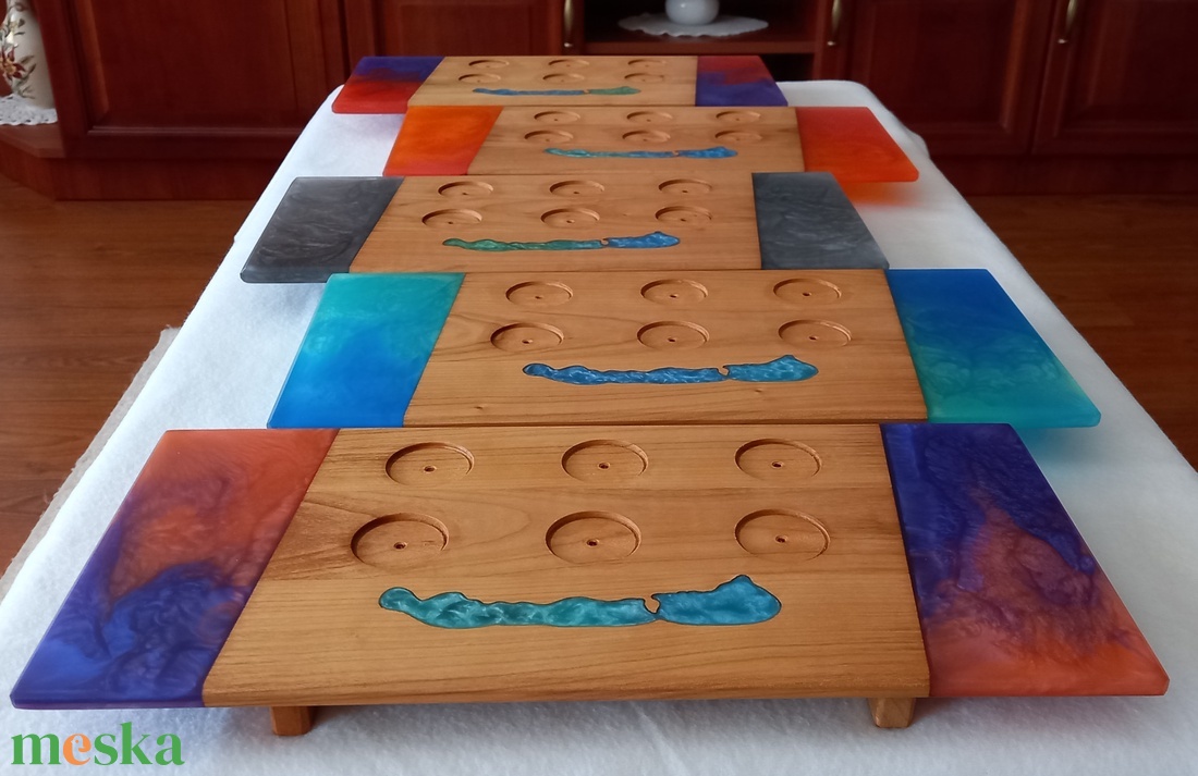 Balaton pálinkakínáló - otthon & életmód - konyhafelszerelés, tálalás - tálalás - kínálótál - Meska.hu