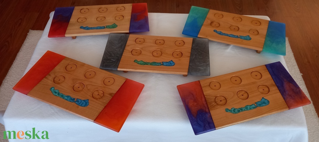 Balaton pálinkakínáló - otthon & életmód - konyhafelszerelés, tálalás - tálalás - kínálótál - Meska.hu