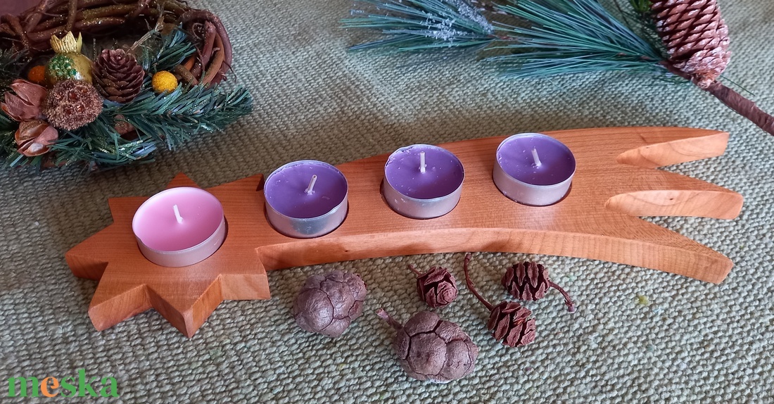 Mécsestartó /4/ - karácsony - adventi díszek - adventi asztaldísz - Meska.hu Mécsestartó /4/ - karácsony - adventi díszek - adventi asztaldísz - Meska.hu