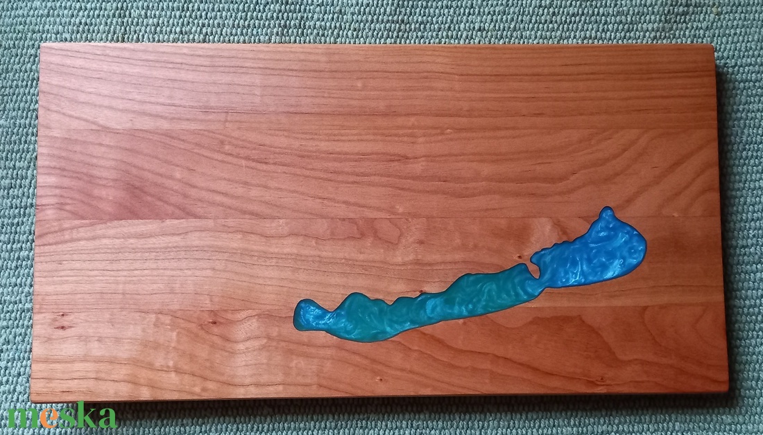 Balaton vágódeszka  - otthon & életmód - konyhafelszerelés, tálalás - sütés, főzés - vágódeszka - Meska.hu